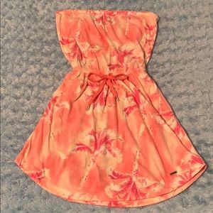 Hollister strapless beach dress